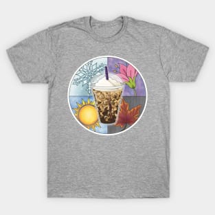 Iced Coffee For All Seasons T-Shirt